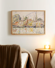 After Hover: Paul Signac - Le Pouliguen: Fischerboote