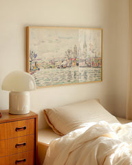 After Hover: Paul Signac - Flussszene: Rouen