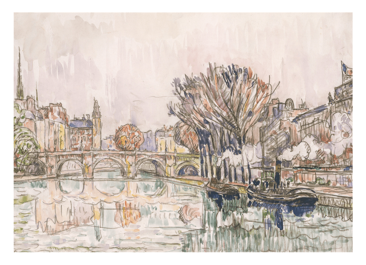 Paul Signac - Der Pont Neuf, Paris