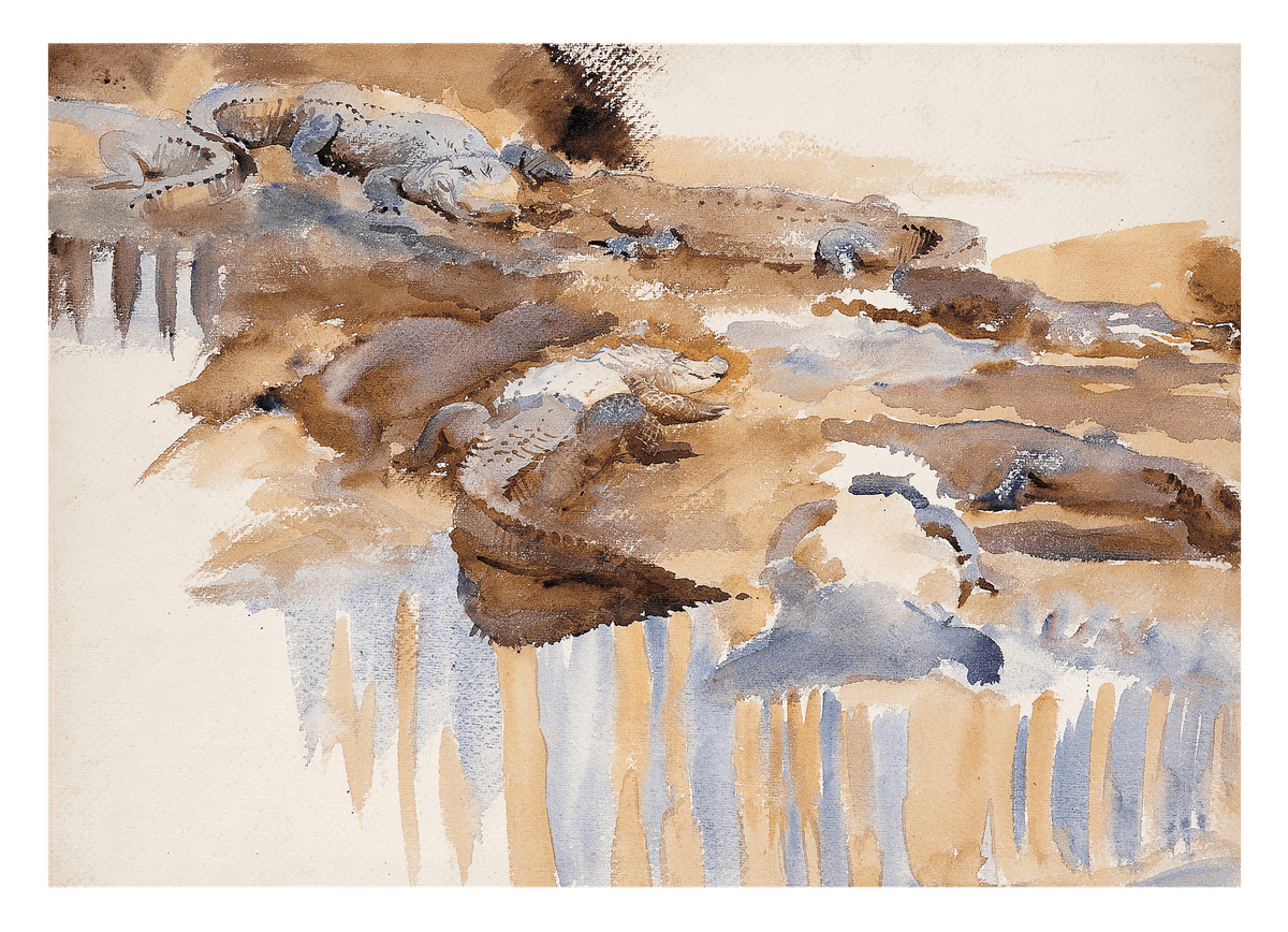 John Singer Sargent - Alligatoren