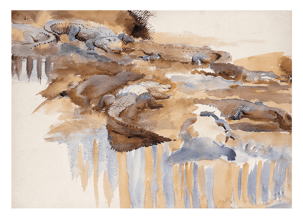 John Singer Sargent - Alligatoren