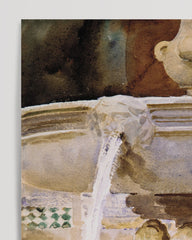 After Hover: John Singer Sargent - Spanischer Brunnen
