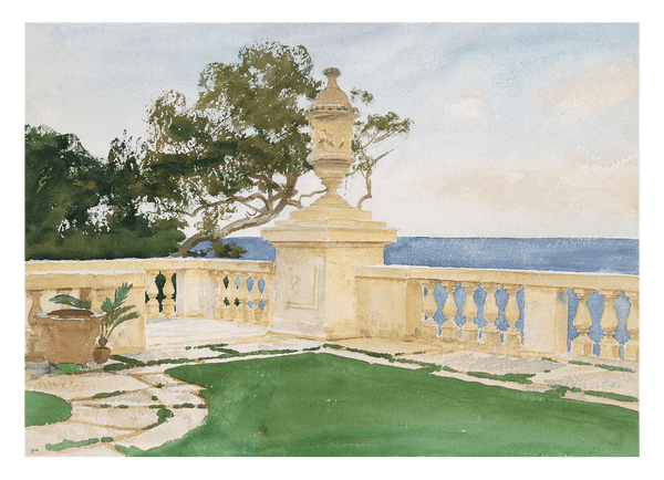 John Singer Sargent - Terrasse, Vizcaya