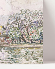 After Hover: Paul Signac - Paris: Le Place Dauphine