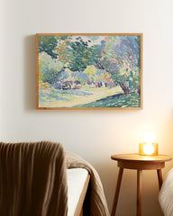 After Hover: Henri-Edmond-Kreuz - Impressionistische Landschaft