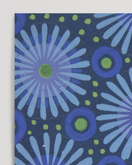 After Hover: Paul Poiret zugeschrieben - Textil-Design mit Blumen, Kreisen und Punkten