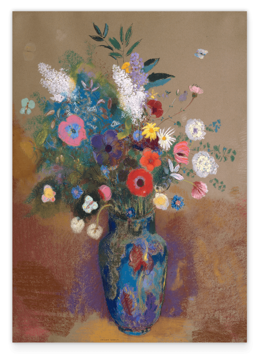 Odilon Redon - Blumenstrauß