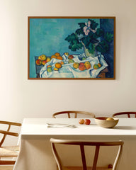 After Hover: Paul Cézanne - Stillleben mit Äpfeln und einem Topf Primeln