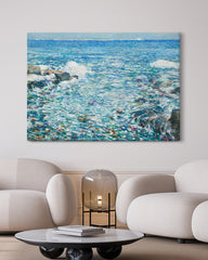 After Hover: Childe Hassam - Brandung, Isles of Shoals