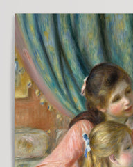 After Hover: Auguste Renoir - Zwei junge Mädchen am Klavier