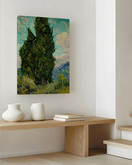 After Hover: Vincent van Gogh - Zypressen