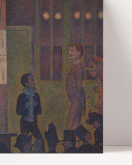 After Hover: Georges Seurat - Zirkus-Sideshow (Parade de cirque)