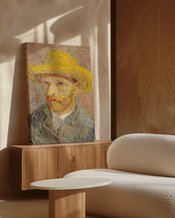 After Hover: Vincent van Gogh - Selbstbildnis mit Strohhut