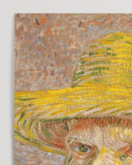 After Hover: Vincent van Gogh - Selbstbildnis mit Strohhut