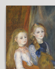 After Hover: Auguste Renoir - Die Töchter von Catulle Mendès, Huguette (1871-1964), Claudine (1876-1937) und Helyonne (1879-1955)