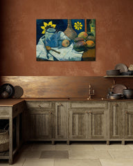 After Hover: Paul Gauguin - Stillleben mit Teekanne und Früchten