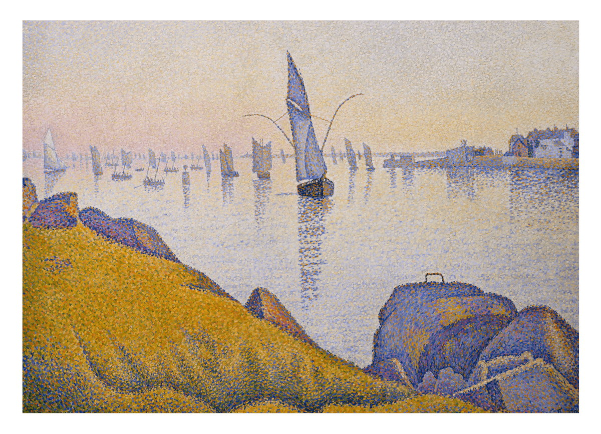 Paul Signac - Abendruhe, Concarneau, Opus 220 (Allegro Maestoso)