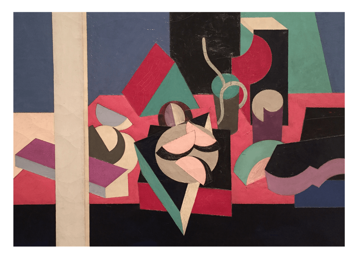 Patrick Henry Bruce - Objekte auf einem Tisch