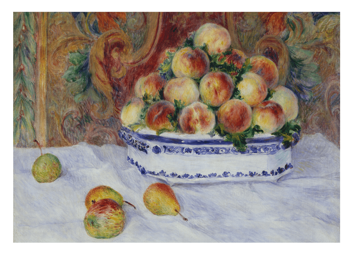 Auguste Renoir - Stillleben mit Pfirsichen