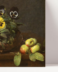 After Hover: Henri Fantin-Latour - Stillleben mit Stiefmütterchen