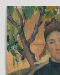 After Hover: Paul Cézanne - Madame Cézanne (Hortense Fiquet, 1850-1922) im Konservatorium