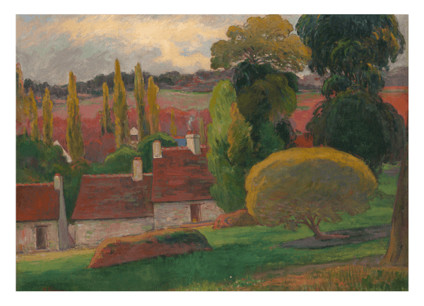 Paul Gauguin - Ein Bauernhof in der Bretagne