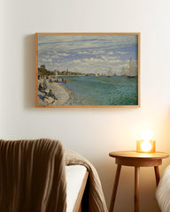 After Hover: Claude Monet - Regatta in Sainte-Adresse