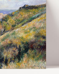 After Hover: Auguste Renoir - Hügel um die Bucht von Moulin Huet, Guernsey