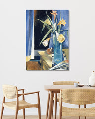 After Hover: Preston Dickinson - Vase mit Blumen