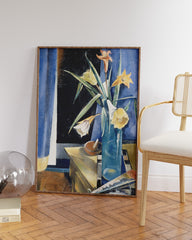 After Hover: Preston Dickinson - Vase mit Blumen