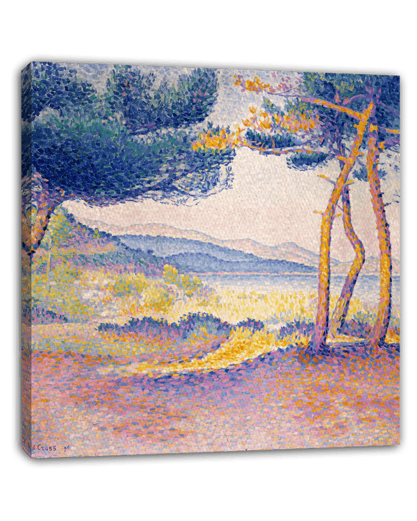 Henri-Edmond-Kreuz - Kiefern entlang der Küste