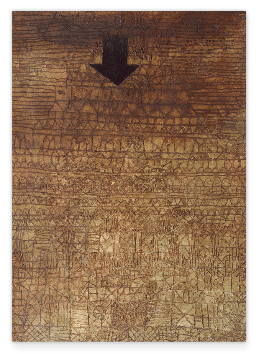 Paul Klee - Getroffene Stadt