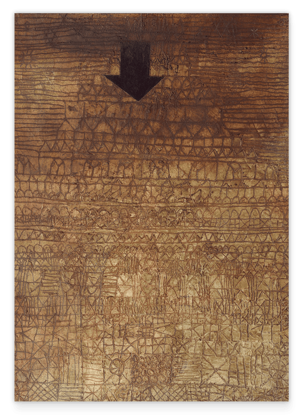 Paul Klee - Getroffene Stadt