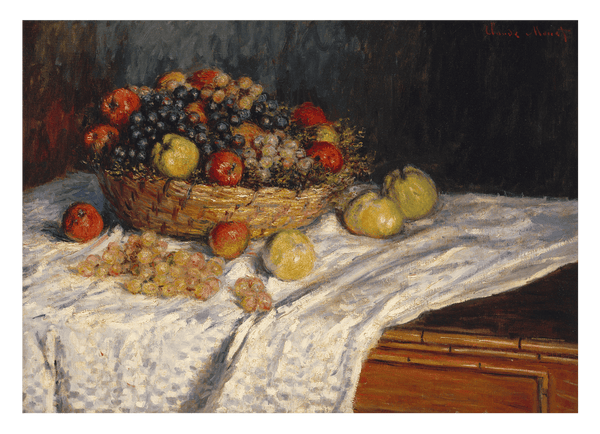 Claude Monet - Äpfel und Trauben