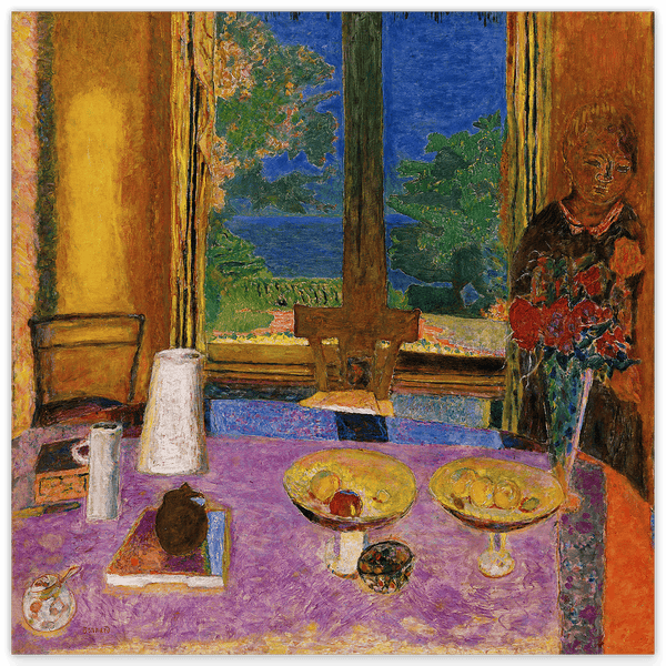 Pierre Bonnard - Esszimmer im Garten