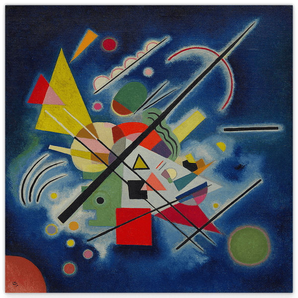 Vasily Kandinsky - Blaue Malerei