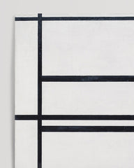 After Hover: Piet Mondrian - Komposition Nr. 1 mit Grau und Rot 1938 / Komposition mit Rot 1939