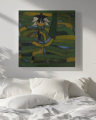 After Hover: Paul Klee - Weiße Blüte im Garten