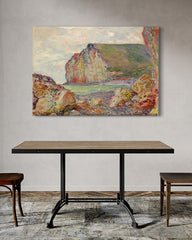 After Hover: Claude Monet - Klippen von kleinen Platten