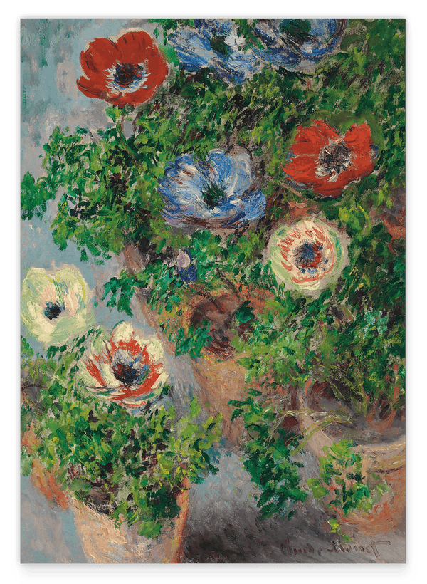 Claude Monet - Anemonen im Topf