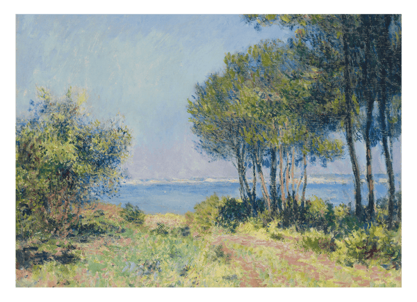 Claude Monet - Die Tannen in Varengeville