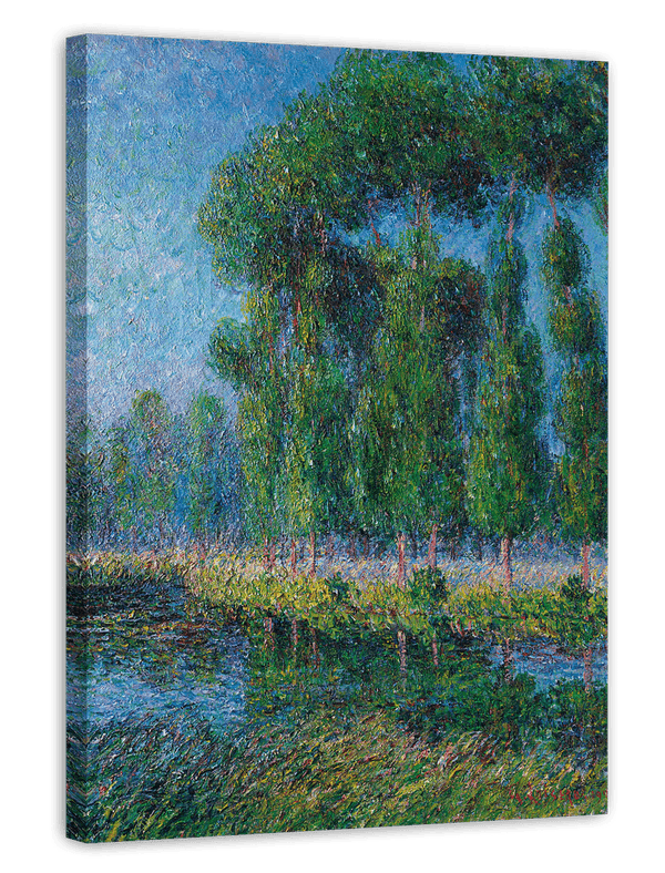 Gustave Loiseau - Pappeln am Ufer der Eure
