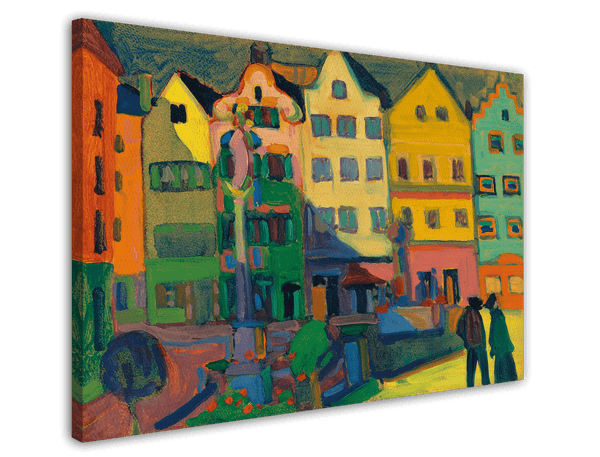 Wassily Kandinsky - Weilheim-Marienplatz
