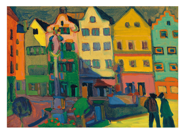 Wassily Kandinsky - Weilheim-Marienplatz