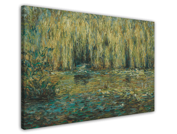 Blanche Hoschedé Monet - Weiden auf dem Teich von Giverny