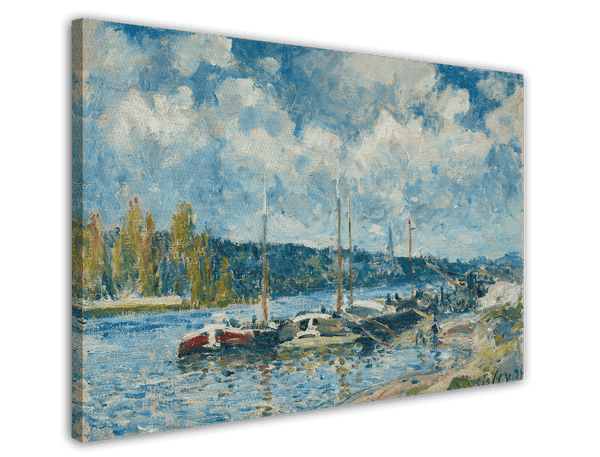 Alfred Sisley - Die Seine bei Bougival