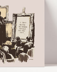 After Hover: Auktion Konsum-Kritik, Street-Art Banksy - Moderner Kunstdruck Canvas - Perfekt als Geschenk, Wohnzimmer, Inneneinrichtung Deko