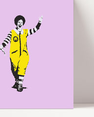 After Hover: Banksy Pop-Art Street-Art - Moderner Kunstdruck Klein bis Groß XXL - Geschenk Wohnzimmer, Schlafzimmer