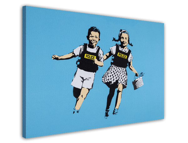Banksy Street-Art - Moderner Kunstdruck Klein bis Groß XXL - Perfekte als Geschenk, Wohnzimmer, Inneneinrichtung Deko