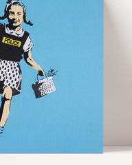 After Hover: Banksy Street-Art - Moderner Kunstdruck Klein bis Groß XXL - Perfekte als Geschenk, Wohnzimmer, Inneneinrichtung Deko